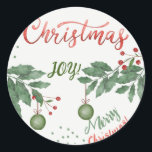 Christmas Cookie Stickers & Labels<br><div class="desc">Add a festive touch to your homemade treats with our "Sweet Treat Delight" Christmas Cookie Stickers & Labels. This set of 20 charming stickers and labels features delightful holiday designs, perfect for sealing cookie packages or adding a personalised touch to your Christmas gifts. Spread joy and sweetness with every bite!...</div>