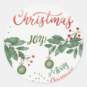 Christmas Cookie Stickers & Labels 
