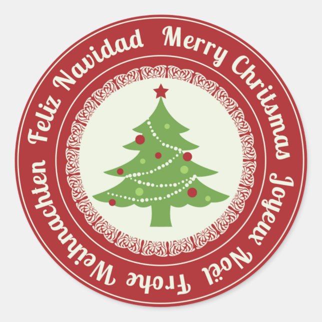 Christmas cookie swap stickers (Front)