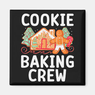 Christmas Cookie Taster Cookie Baking Crew Gingerb Magnet