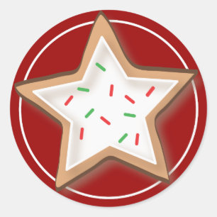 Christmas Cookie Yummy Stickers
