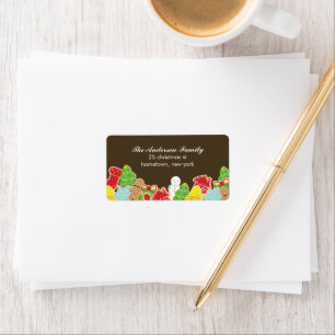 Christmas Cookies Address Labels