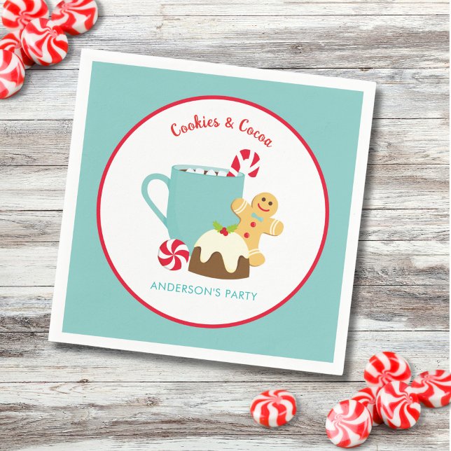 CHRISTMAS COOKIES AND COCOA NAPKIN (Creator Uploaded)