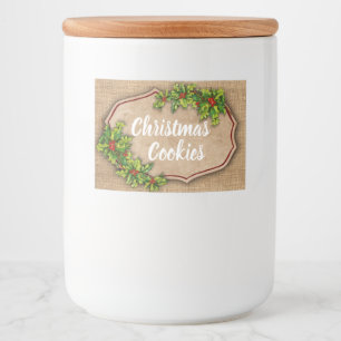 Christmas Cookies and Other Goodies Label