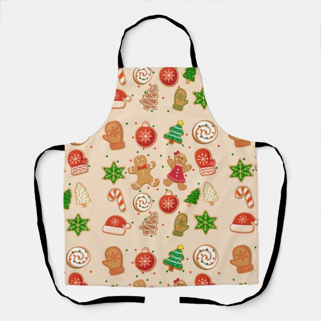 Christmas Cookies Apron (Front)