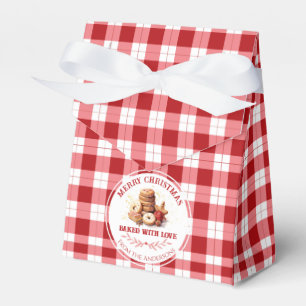 Christmas Cookies Baked With Love Favour Box