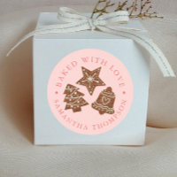 Christmas Cookies Baked with Love Pink