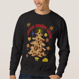 Christmas Cookies Baking Crew A Huge Cookie Tree Sweatshirt