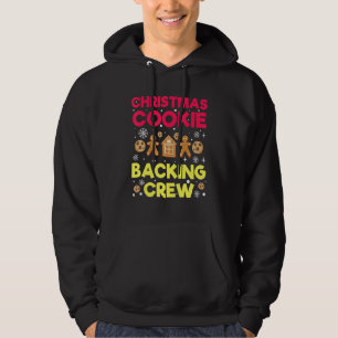 Christmas Cookies Baking Crew Holidays Snowman Sno Hoodie