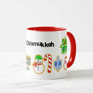 Christmas Cookies Chrismukkah Coffee Mug