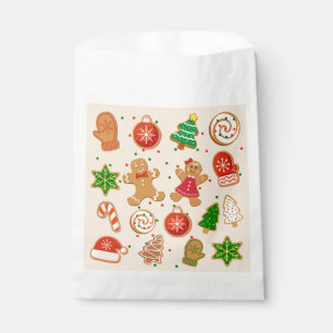 Christmas Cookies Favour Bag