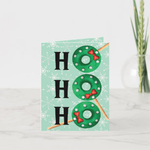 Christmas Cookies Funny Ho Ho Ho  Holiday Card