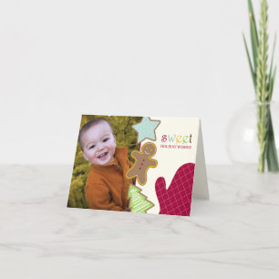 Christmas Cookies Holiday Photo Card
