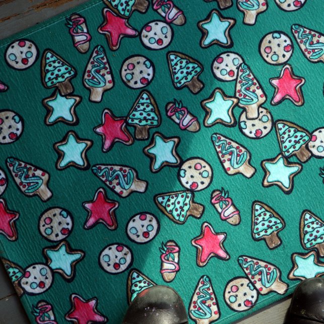Christmas Cookies Holidays Cookie Baking Party     Doormat (Creator Uploaded)