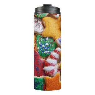 Christmas Cookies I Colourful Holiday Baking Thermal Tumbler