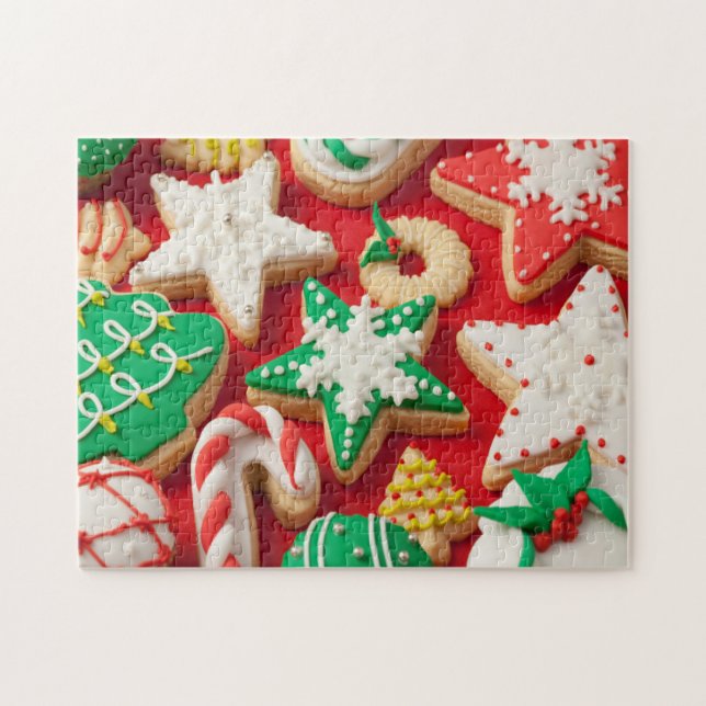 Christmas Cookies Jigsaw Puzzle (Horizontal)