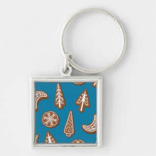 Christmas cookies key ring