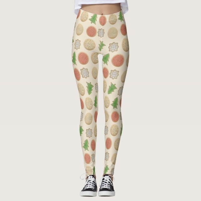 Christmas Cookies Leggings (Front)