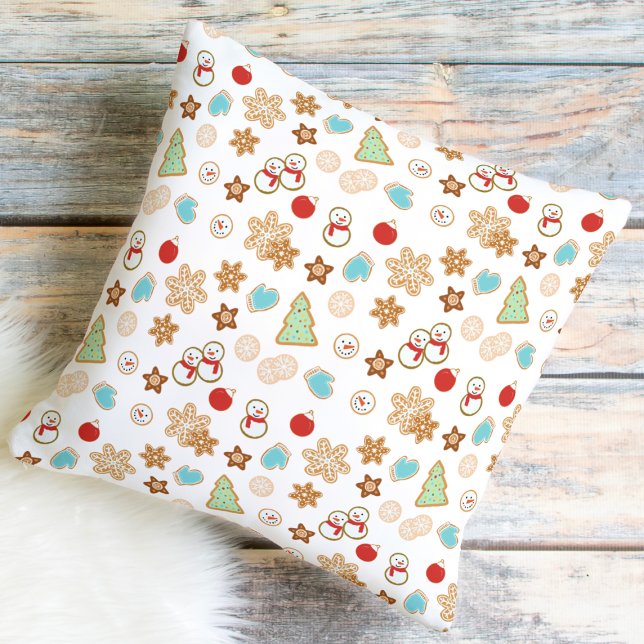 Christmas Cookies Patterned Cushion (Creator Uploaded)