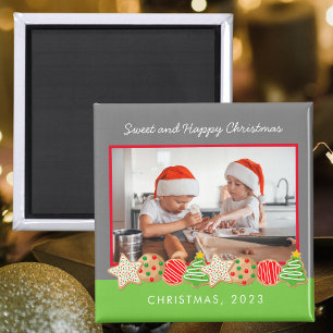 CHRISTMAS COOKIES PHOTO MAGNET