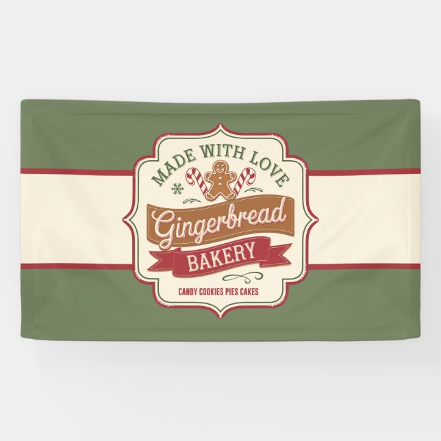 Christmas cookies pies cake vendors  banner (Horizontal)