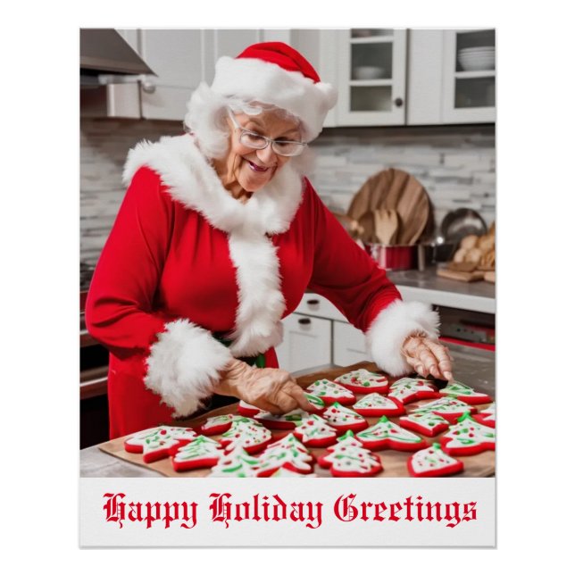 Christmas Cookies Poster (Front)