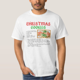Christmas Cookies Recipe T-Shirt