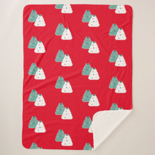 Christmas Cookies Sprinkles Bakery Treats Sherpa Blanket