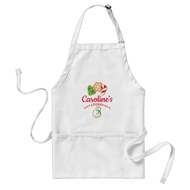 Christmas Cookies Standard Apron (Front)