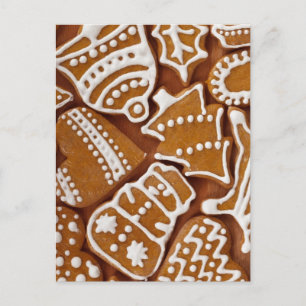 Christmas Cookies Sweet Snowman Peace Love Destiny Holiday Postcard