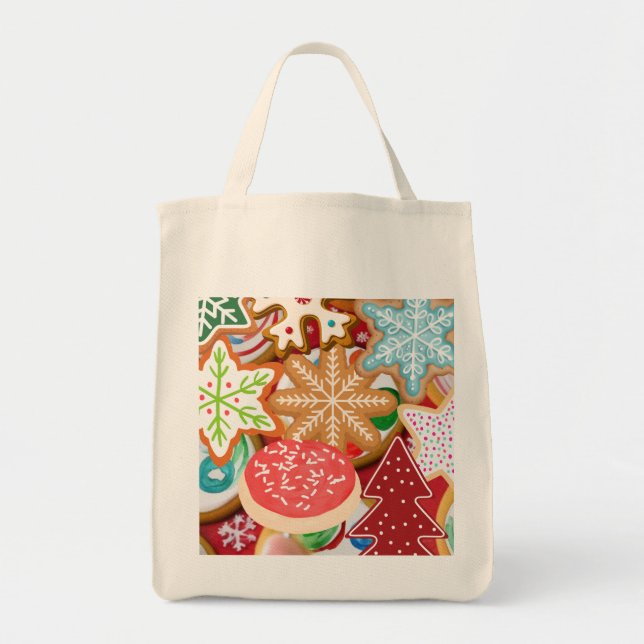 Christmas Cookies Tote Bag (Front)