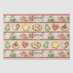 Christmas Cookies Wrapping Tissue Tissue Paper