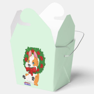 Christmas Corgi Gift Box