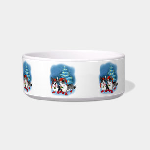 Christmas Corgis Bowl