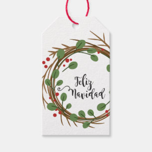 Christmas Corona Card Gift Tags