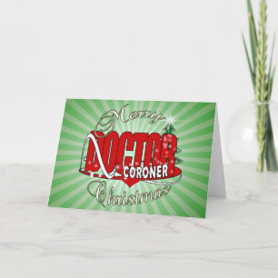 CHRISTMAS CORONER HOLIDAY CARD