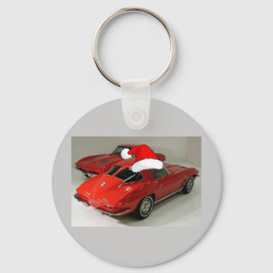 Christmas Corvettes/All I want for Christmas Key Ring