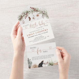 Christmas Cosy Books for baby All in one invite