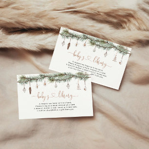 Christmas Cosy Books for baby Enclosure Card