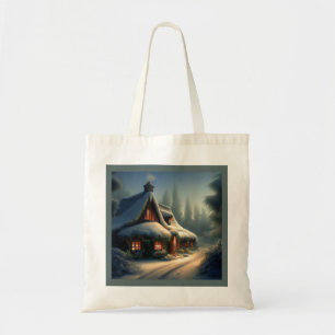 Christmas Cottage 3 Tote Bag
