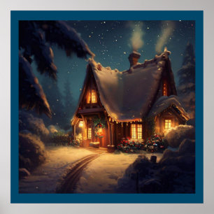 Christmas Cottage 4 Poster