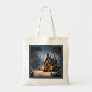 Christmas Cottage 5 Tote Bag