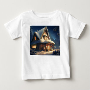 Christmas Cottage 6 Baby T-Shirt