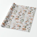 Christmas Countown Advent Calendar Wrapping Paper<br><div class="desc">Christmas Countown Advent Calendar Wrapping Paper</div>