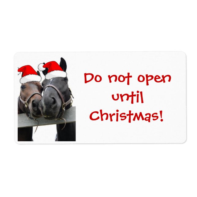 Christmas Country Horses (Front)