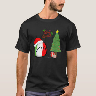 Christmas Countryballs Italy  T-Shirt