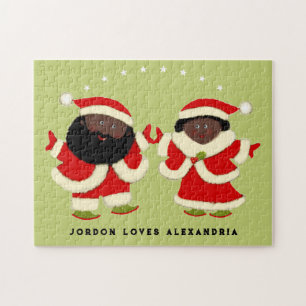 Christmas Couple Jigsaw Puzzle