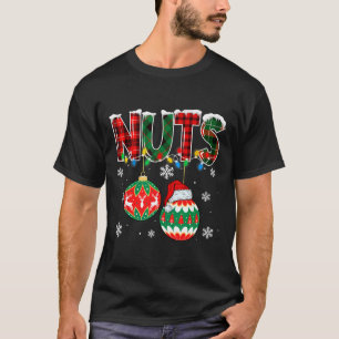 Christmas Couples Chestnuts Matching Family Funny  T-Shirt