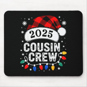 Christmas Cousin Crew 2025 Matching Xmas Family Pa Mouse Pad