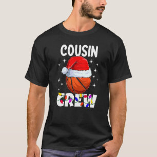 Christmas Cousin Crew Basketball Pajamas Family Xm T-Shirt